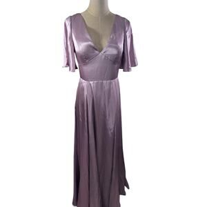 "Galina" Signature Pink Formal Dress Evening Goen Wedding Hoco Prom SZ8 PLZ READ